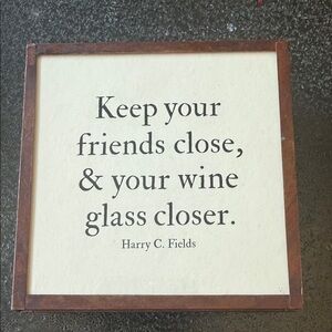 Copper and Glass Coasters ~ Set of Four.